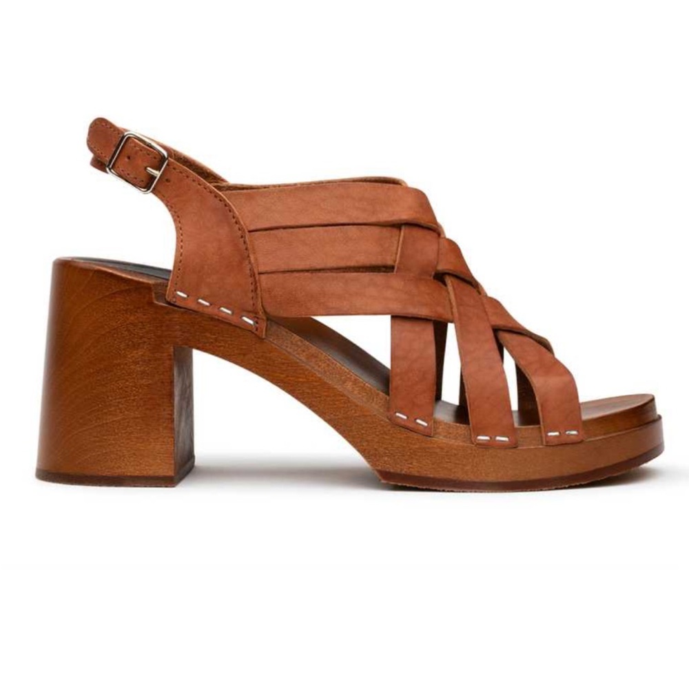 Swedish Hasbeens Vivi Sandals Size 9 (EU 40) - Picture 3 of 10